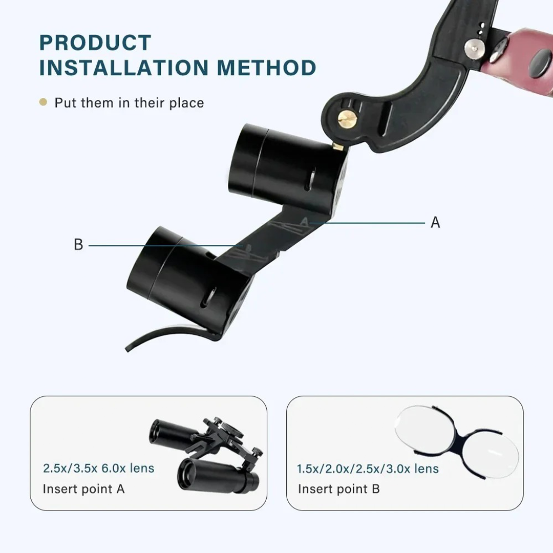 Dental Binoculars with LED