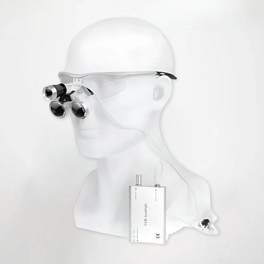Dental Loupes with LED Headlight - Premium Edition