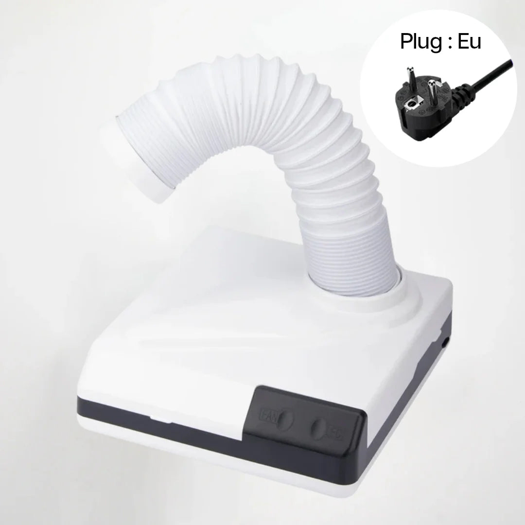 Compact Dental Laboratory Dust Collector with LED Light