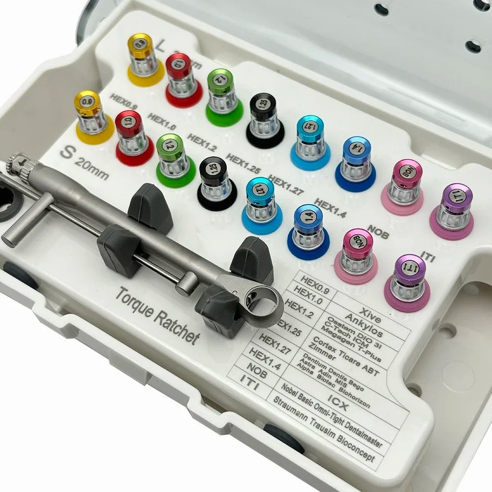 Universal Implant Driver & Prosthetic TorqueBox