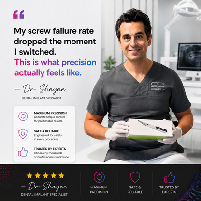 Dental Digital Torque Implant Driver