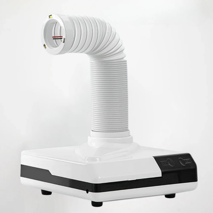 Compact Dental Laboratory Dust Collector with LED Light