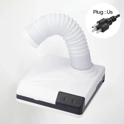 Compact Dental Laboratory Dust Collector with LED Light