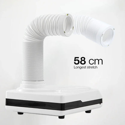 Compact Dental Laboratory Dust Collector with LED Light