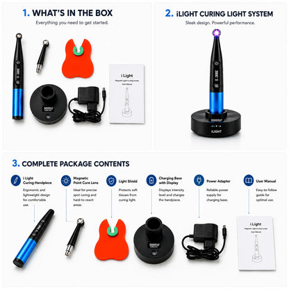 I-Light Pro 4-in-1 Dental Curing & Caries Detection Light