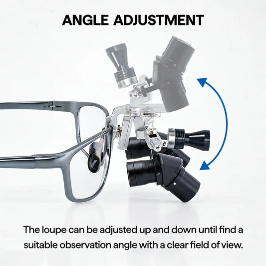 Ergonomic Dental & Surgical Loupes with LED Headlight