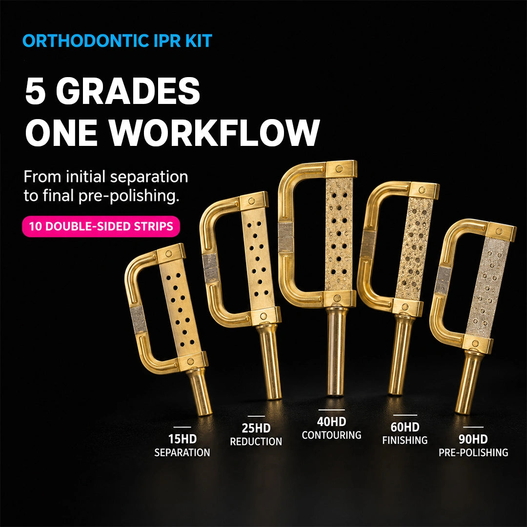 Orthodontic Interproximal Reduction Motor with LCD Display