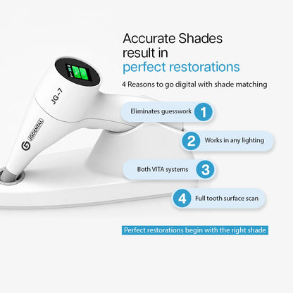 four reasons to use digital dental shade matching for restorations