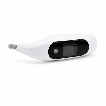Tooth shade analyzer side profile showing sensor tip
