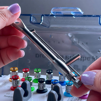 torque ratchet wrench with implant drivers