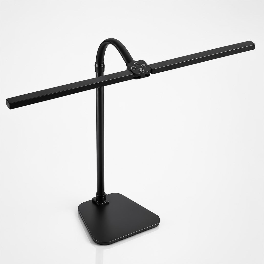 TwinBeam Pro Dental Lab Light Dual-Head LED Freestanding Desk Lamp for Dental Laboratory